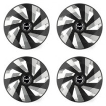 Poklice pro Dacia (nové logo) 16 Vector RC black and silver