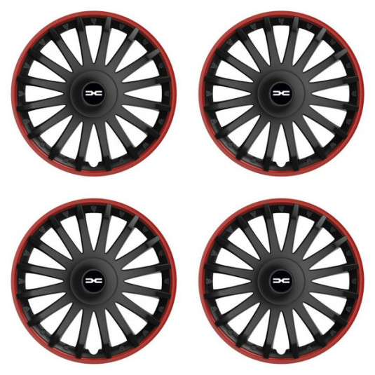 Poklice pro Dacia (nové logo) 16 CRYSTAL RO black