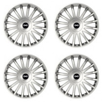 Poklice pro Dacia (nové logo) 16 CRYSTAL silver