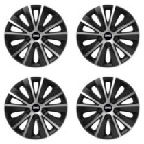 Poklice pro Dacia (nové logo) 16 RAPIDE silver and black