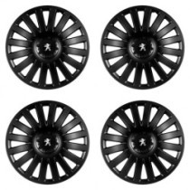 Poklice pro Peugeot (staršie logo) 14 Smart black