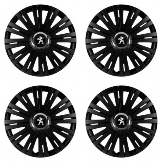 Poklice pro Peugeot (staršie logo) 14 ACTIVE RC BLACK