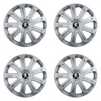 Poklice pro Peugeot (staršie logo) 15 Evo silver