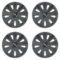 Poklice pro Peugeot (staršie logo) 16 Aviator carbon RC16 grafite