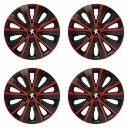 Poklice pro Peugeot (staršie logo) 16 RAPIDE red and black