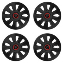 Poklice pro Peugeot (nové logo) 15 STRATOS RR black