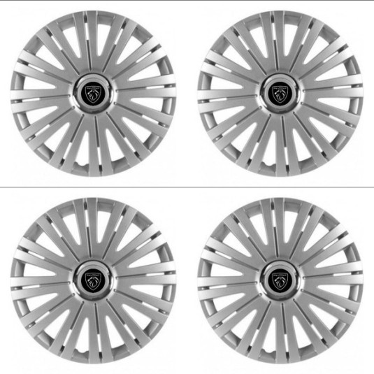 Poklice pro Peugeot (nové logo) 15 ACTIVE RC