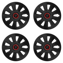 Poklice pro Peugeot (nové logo) 16 STRATOS RR black