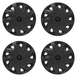 Poklice pro Peugeot (nové logo) pre dodávky 16 Craft black