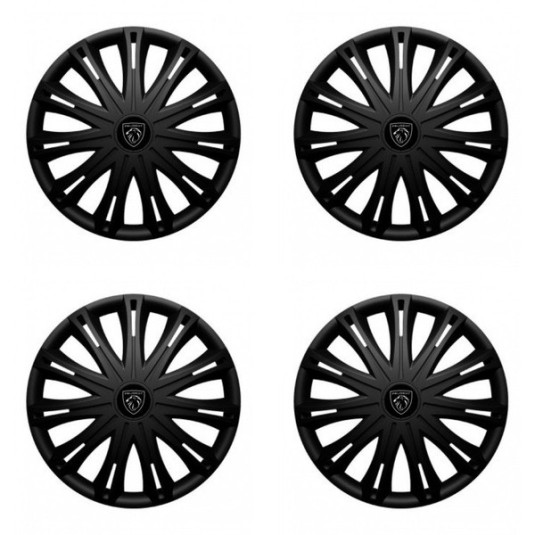 Poklice pro Peugeot (nové logo) 17 SPARK BLACK