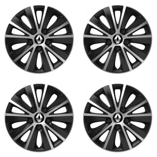 Poklice pro Renault (staršie logo) 14 RAPIDE silver and black