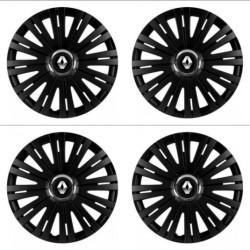 Poklice pro Renault (staršie logo) 14 ACTIVE RC BLACK