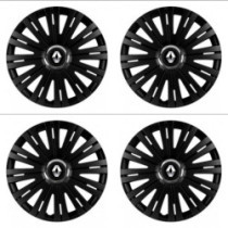 Poklice pro Renault (staršie logo) 15 ACTIVE RC BLACK