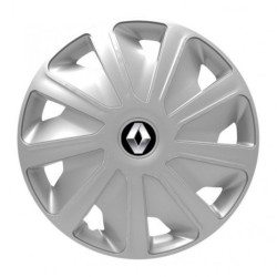 Poklice pro Renault (staršie logo) pre dodávky 15 Craft silver