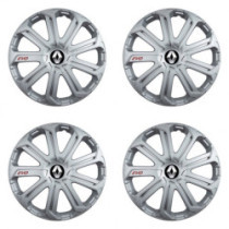 Poklice pro Renault (staršie logo) 16 Evo silver