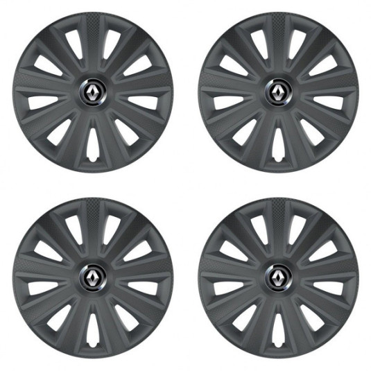 Poklice pro Renault (staršie logo) 16 Aviator carbon RC16 grafite