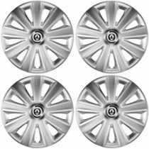 Poklice pro Renault (staršie logo) 16 Aviator carbon RC 16 silver