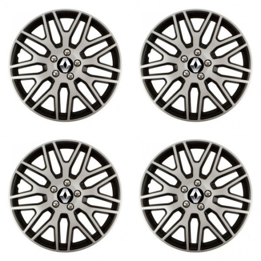 Poklice pro Renault (staršie logo) 16 Dakar NC silver and black