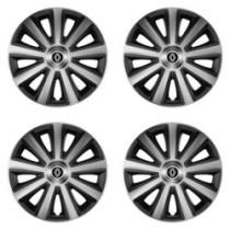 Poklice pro Renault (nové logo) 14 Aviator carbon silver&black