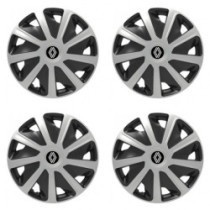 Poklice pro Renault (nové logo) pre dodávky 15 Craft silver and black