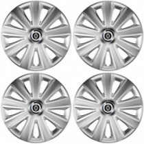 Poklice pro Renault (nové logo) 16 Aviator carbon RC 16 silver