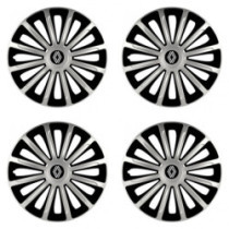 Poklice pro Renault (nové logo) 16 TREND silver and black