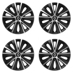 Poklice pro Renault (nové logo) 16 RAPIDE silver and black