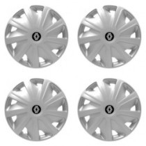 Poklice pro Renault (nové logo) pre dodávky 16 Craft silver