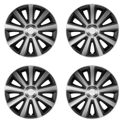 Puklice Aviator carbon silver&black 15 VERSACO