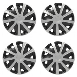 Puklice pro dodávky 16 Craft silver and black