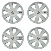 Poklice pro VW (černé) 14 GTX carbon white