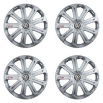 Poklice pro VW (černé) 14 Evo silver