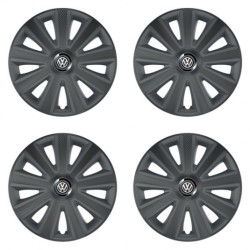 Poklice pro VW (černé) 14 Aviator carbon RC grafite