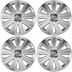 Poklice pro VW (černé) 14 Aviator carbon RC silver