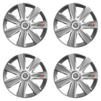 Poklice pro VW (černé) 14 GTX CARBON silver