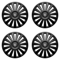 Poklice pro VW (černé) 15 Luxury black