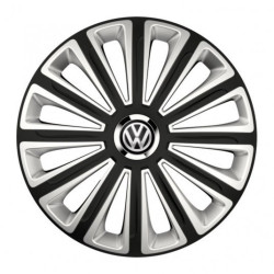 Poklice pro VW (černé) 15 TREND RC double colour