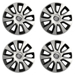 Poklice pro VW (černé) 15 STRATOS double colour - výpredaj