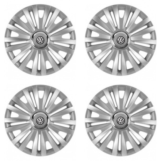 Poklice pro VW (černé) 15 ROYAL