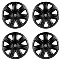 Poklice pro VW (černé) 15 COMFORT BLACK
