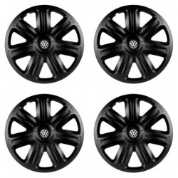 Poklice pro VW (černé) 15 COMFORT BLACK
