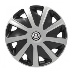 Poklice pro VW (černé) pre dodávky 15 Craft silver and black