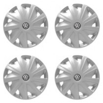 Poklice pro VW (černé) pre dodávky 15 Craft silver