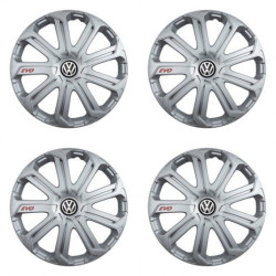 Poklice pro VW (černé) 16 Evo silver