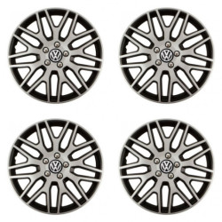 Poklice pro VW (černé) 16 Dakar NC silver and black