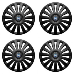 Poklice pro VW (modré) 14 Luxury black