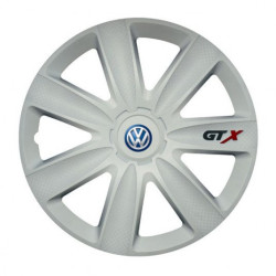 Poklice pro VW (modré) 14 GTX carbon white