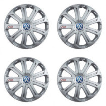 Poklice pro VW (modré) 14 Evo silver