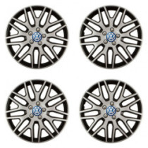 Poklice pro VW (modré) 14 Dakar NC silver and black