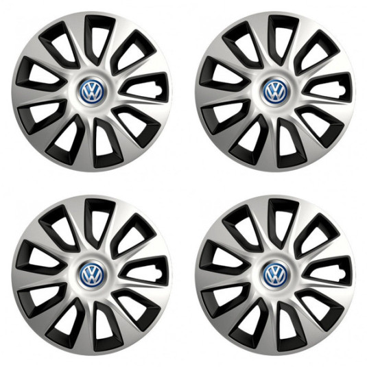 Poklice pro VW (modré) 14 STRATOS double colour